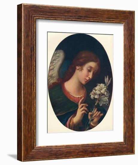 'Angel of the Annunciation', 17th century-Carlo Dolci-Framed Giclee Print