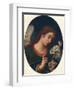 'Angel of the Annunciation', 17th century-Carlo Dolci-Framed Giclee Print