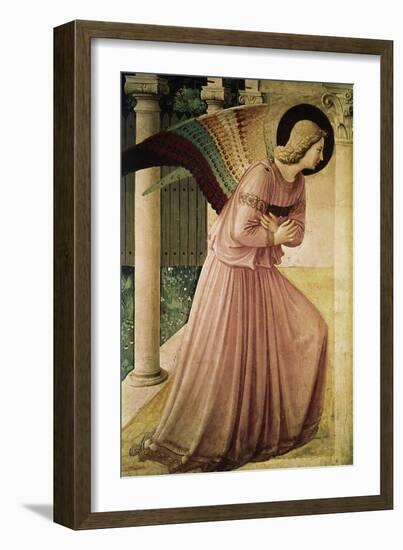 Angel of the Annunciation, Detail-Fra Angelico-Framed Giclee Print