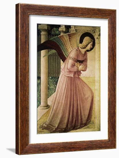 Angel of the Annunciation, Detail-Fra Angelico-Framed Giclee Print