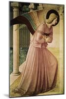 Angel of the Annunciation, Detail-Fra Angelico-Mounted Giclee Print