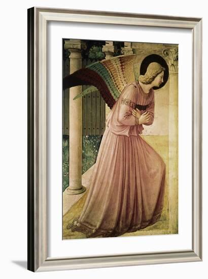 Angel of the Annunciation, Detail-Fra Angelico-Framed Giclee Print