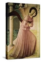 Angel of the Annunciation, Detail-Fra Angelico-Stretched Canvas