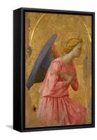 Angel of the Annunciation (Fragment)-Fra Angelico-Framed Stretched Canvas