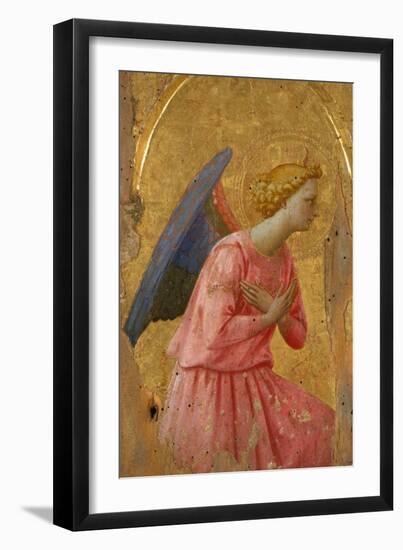 Angel of the Annunciation (Fragment)-Fra Angelico-Framed Giclee Print