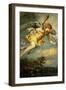 Angel of the Annunciation. One of two panels. (around 1552)-Andrea Schiavone-Framed Giclee Print