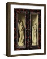 Angel of the Annunciation-Jan van Eyck-Framed Giclee Print