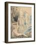 Angel of the Divine Presence Bringing Eve to Adam, c.1803-William Blake-Framed Giclee Print