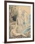 Angel of the Divine Presence Bringing Eve to Adam, c.1803-William Blake-Framed Giclee Print