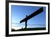 Angel of the North by Antony Gormley-Peter Barritt-Framed Photographic Print