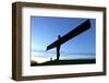 Angel of the North by Antony Gormley-Peter Barritt-Framed Photographic Print