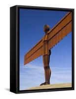 Angel of the North, Gateshead, Northumberland, England-Peter Adams-Framed Stretched Canvas