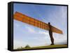 Angel of the North, Gateshead, Tyne and Wear, England, United Kingdom, Europe-Jean Brooks-Framed Stretched Canvas