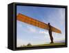 Angel of the North, Gateshead, Tyne and Wear, England, United Kingdom, Europe-Jean Brooks-Framed Stretched Canvas