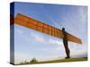 Angel of the North, Gateshead, Tyne and Wear, England, United Kingdom, Europe-Jean Brooks-Stretched Canvas