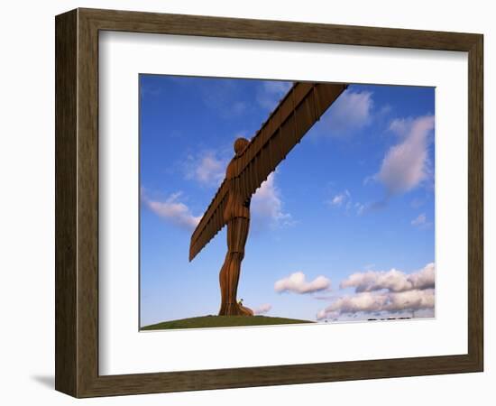 Angel of the North, Sculpture by Anthony Gormley, Newcastle-Upon-Tyne, Tyne and Wear, England-Neale Clarke-Framed Photographic Print