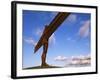 Angel of the North, Sculpture by Anthony Gormley, Newcastle-Upon-Tyne, Tyne and Wear, England-Neale Clarke-Framed Photographic Print