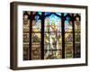 Angel of the Resurrection Stained Glass Window-Louis Comfort Tiffany-Framed Premium Photographic Print