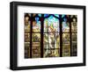 Angel of the Resurrection Stained Glass Window-Louis Comfort Tiffany-Framed Photographic Print