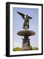 Angel of the Waters at the Bethesda Terrace in the Mid Park Quadrant in Central Park-null-Framed Giclee Print