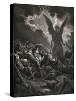 Angel of Yahweh of the Army of Sennacherib-null-Stretched Canvas