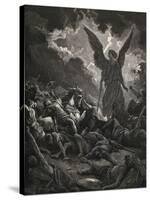 Angel of Yahweh of the Army of Sennacherib-null-Stretched Canvas