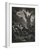 Angel of Yahweh of the Army of Sennacherib-null-Framed Art Print