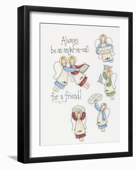 Angel on Call-Debbie McMaster-Framed Giclee Print