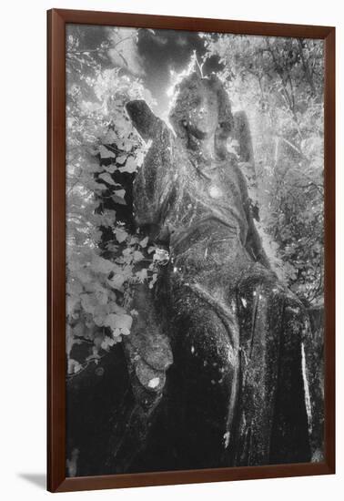 Angel on Tomb, Ardoginna House, County Waterford, Ireland-Simon Marsden-Framed Giclee Print