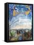 Angel over Le Besset-Michael Chase-Framed Stretched Canvas