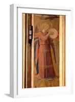 Angel Playing a Tambourine, Detail from the Linaiuoli Triptych, 1433 (Tempera on Panel)-Fra Angelico-Framed Giclee Print