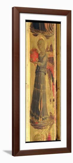 Angel Playing a Tambourine, Detail from the Linaivoli Triptych, 1433-Fra Angelico-Framed Premium Giclee Print