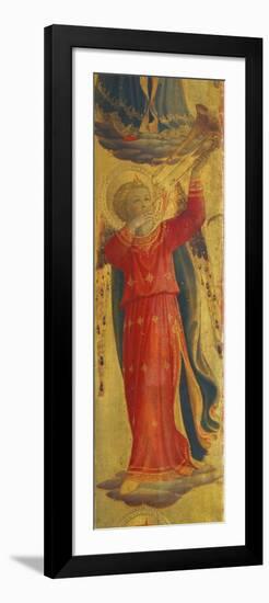 Angel Playing a Trumpet, Detail from the Linaiuoli Triptych, 1433-Fra Angelico-Framed Giclee Print