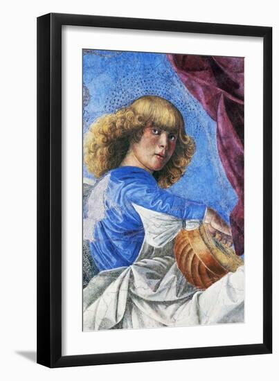 Angel Playing Lute-Melozzo Da Forli-Framed Giclee Print