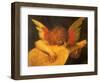 Angel Playing Lute-null-Framed Giclee Print