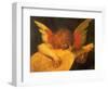 Angel Playing Lute-null-Framed Giclee Print