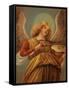 Angel Plays Violin, 1465-null-Framed Stretched Canvas