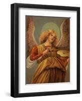 Angel Plays Violin, 1465-null-Framed Giclee Print