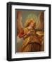 Angel Plays Violin, 1465-null-Framed Giclee Print