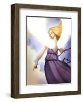 Angel Pointing-Harry Briggs-Framed Giclee Print