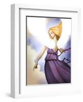 Angel Pointing-Harry Briggs-Framed Giclee Print