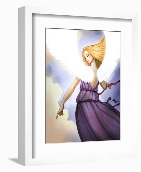 Angel Pointing-Harry Briggs-Framed Giclee Print