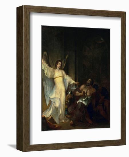 Angel Releasing St. Peter from Prison, C.1814-Washington Allston-Framed Giclee Print