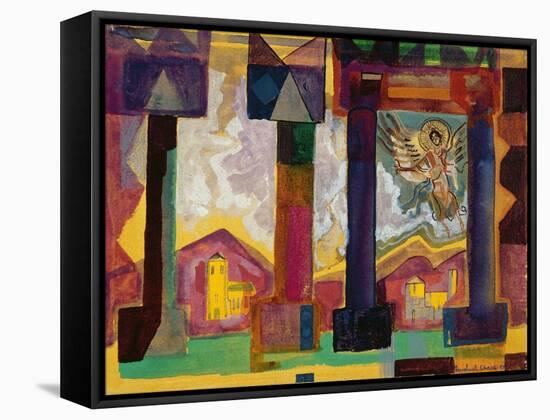 Angel's Descent-Michael Chase-Framed Stretched Canvas