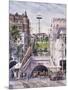 Angel's Flight, Ca. 1906-Stanton Manolakas-Mounted Premium Giclee Print