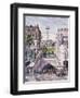 Angel's Flight, Ca. 1906-Stanton Manolakas-Framed Giclee Print