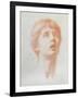 Angel's Head - Study for the Mosaic in St Paul's, 1882-Edward John Poynter-Framed Giclee Print