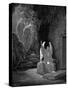 Angel Showing Mary Magdalene and 'The Other Mary' Christ's Empty Tomb, 1865-1866-Gustave Doré-Stretched Canvas