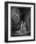 Angel Showing Mary Magdalene and 'The Other Mary' Christ's Empty Tomb, 1865-1866-Gustave Doré-Framed Giclee Print