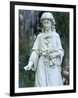 Angel Statue, Bonaventure Cemetary, Savannah, Georgia, USA-Rob Tilley-Framed Premium Photographic Print